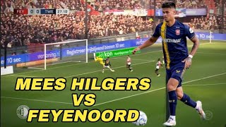 Feyenoord vs Twente  Mees hilgers laga terakhir sebelum ke timnas [upl. by Talanian]