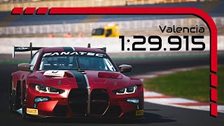 Valencia  129915  ACC Hotlap  BMW M4 GT3 [upl. by Adabelle]