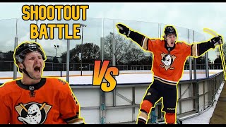 Trevor Zegras vs Mason McTavish Ultimate Shootout Showdown [upl. by Sumaes]