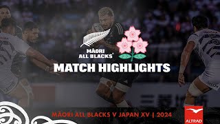 HIGHLIGHTS  Māori All Blacks v Japan XV 2024 [upl. by Aineles401]