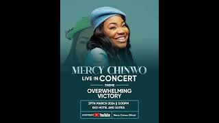 Mercy Chinwo Live In Concert  Youtube LiveStream [upl. by Auohc]