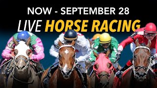 September 15 2024 Live Horse Racing at Prairie Meadows [upl. by Atiekan627]