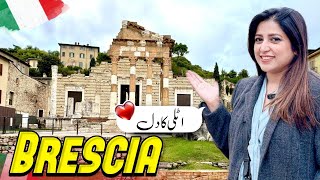 Brescia Treasure Of Northern Italy  Walking Tour 4K  Piazza Della Loggia Brescia [upl. by Scammon]