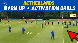 Warm Up  Activation Drills  Netherlands Training [upl. by Salamanca370]