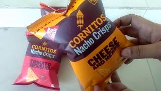 Cornitos Nacho Crisps salsa dip chips combo pack [upl. by Lipcombe]