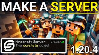 How To Make a Minecraft Server 1204 [upl. by Beaufert17]