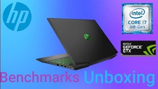 HP Pavilion 15 Gaming Laptop 8750H 15cx0020ca OverviewUnboxing  Benchmarks [upl. by Amalbergas]