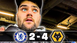 Fans BOO Players And Chant Against Boehly amp Clearlake  Chelsea 2  4 Wolves  Vlog Alex [upl. by Tenn]