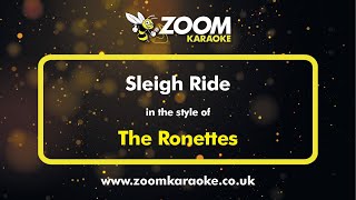 The Ronettes  Sleigh Ride  Karaoke Version from Zoom Karaoke [upl. by Daphna]