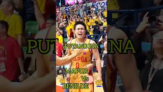 MAPUA VS BENILDE [upl. by Irpac85]