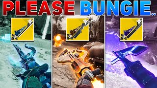 Bungie Its Time To Drop The quotClassquot Exotic Glaive Rework Review  Destiny 2 Season of the Wish [upl. by Pickard]