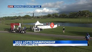 2023 Lotte Championship ProAm kicks off at Hoakalei Country Club [upl. by Regazzi]