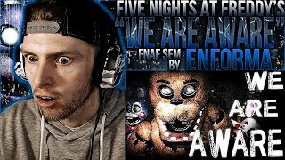 Vapor Reacts 578  FNAF SFM FNAF 6 SONG ANIMATION quotWe Are Awarequot by Enforma ft Dolvondo REACTION [upl. by Ennaillek888]