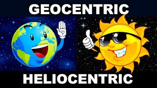 Geocentric and Heliocentric models of the universe [upl. by Nahsaj228]