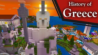 Ancient Greek History Portrayed by Minecraft [upl. by Eelaroc]