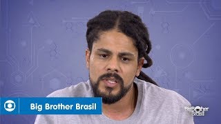 BBB18 Viegas é músico de SP e tem 33 anos [upl. by Goldwin]