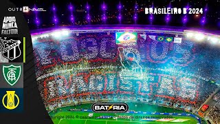 BASTIDORES  CEARÁ 1 X 0 AMÉRICAMG  O MAIOR PÚBLICO DA HISTÓRIA DA ARENA [upl. by Arlee]