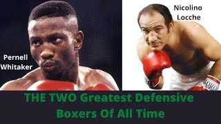 Pernell Whitaker amp Nicolino Locche The Two Best Defensive Boxers of All Time [upl. by Enelaehs698]