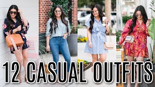 12 CASUAL OUTFIT IDEAS [upl. by Taber]