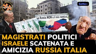 MagistratI politicI Israele scatenata e amicizia Russia Italia  Sette [upl. by Tenay]