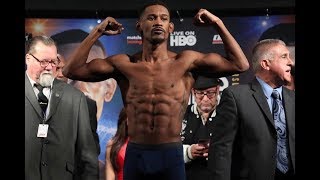 Jacobs vs Derevyanchenko plus undercard weighin [upl. by Nagiam]