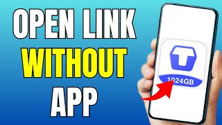 How To Open Terabox link Without App  2024 QUICK amp EASY [upl. by Penland450]