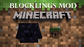 Minecraft Mod รีวิว  Mod บล็อกน่ารัก  Blocklings Mod [upl. by Woo217]