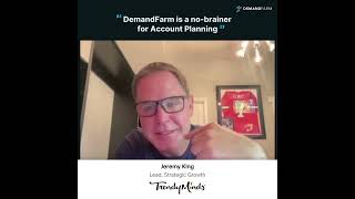 Jeremy King Lead Strategic Growth  Trendy Minds on why he uses DemandFarm for account planning [upl. by Asennav]