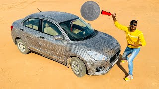 We Made Real Coin Car Using 1 Lakh Coins 😳 एक लाख सिक्को वाली कार  100 Real [upl. by Llertnek]