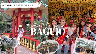 Where to go in Baguio 🍓Travel guide 2022 Itinerary amp Budget [upl. by Haelhsa]