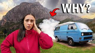 WHY is this HAPPENING Van life TROUBLE in Europe [upl. by Onitsuaf]