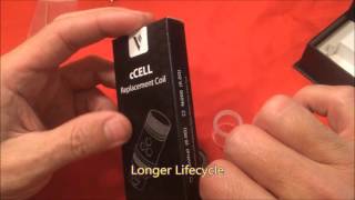 cCell CoilMini Super Tank TobecoReview [upl. by Fredi]