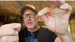 The Fishing Knot EVERY Bass Fisherman Should Know [upl. by Anirec486]