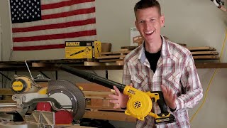 DEWALT Blower Unboxing and Review [upl. by Ayyidas223]