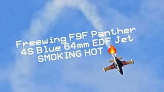 Freewing F9F Panther 64mm EDF Jet SMOKING HOT 🔥 [upl. by Francisca30]