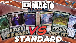 Abzan Midrange vs Temur Analyst  MTG Standard  Dreamhack Dallas Regional Championship  Round 7 [upl. by Cary]