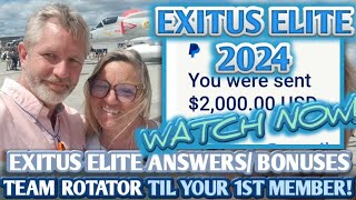 🔥 EXITUS ELITE 2024 AND THE ANSWERS TO EXITUS ELITE POWERFUL VIDEO [upl. by Felita602]