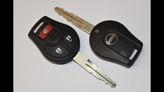 2013  2020 NISSAN SENTRA Key Fob Battery Replacement  EASY DIY [upl. by Leona]