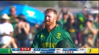 SA v AUS 4th ODI  Klassy Klaasens Incredible 174 off 83  Highlights [upl. by Fronia]