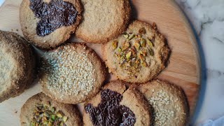 Keto Tahini Cookies The 5 Ingredient Easy and Super Versatile Cookie Recipe [upl. by Ehrsam276]