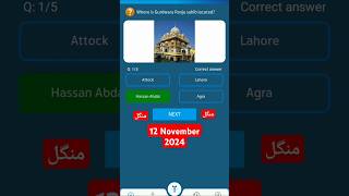 12 November 2024  My Telenor today questions Answers  Telenor Questions today Telenor [upl. by Al]