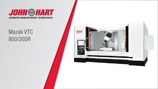 Mazak VTC 80030SR [upl. by Lisandra]