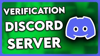 How to Add Verification to Discord Server 2024 [upl. by Trevorr]