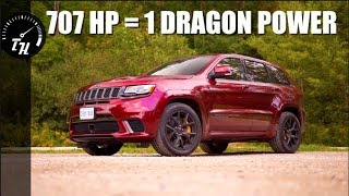 2018 Jeep Trackhawk Review  An SUV To Scare The Whole Family [upl. by Eire574]