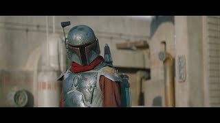 Cobb Vanth found Boba Fett armor  The Mandalorian Season Two 2020 [upl. by Eelinnej]