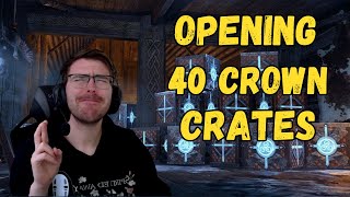 I Opened 40 Crown Crates  HOW DID I DO [upl. by Creath]