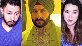 SACRED GAMES  Season 2  Saif Ali Khan  Nawazuddin Siddiqui  Kalki Koechlin  Trailer Reaction [upl. by Maguire951]