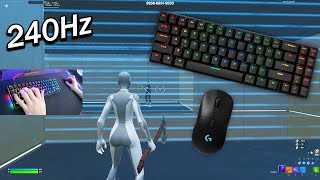 RK71 Fortnite😴Keyboard Sounds 240FPS Gameplay [upl. by Aramenta]