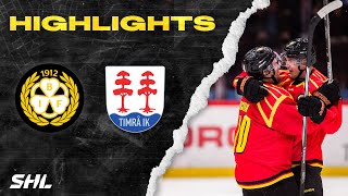 HIGHLIGHTS  Brynäs  Timrå  SHL [upl. by Saxen]