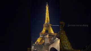 Eiffel tower  a Sparkling Beauty europe paris france eiffeltower eiffeltoweratnight [upl. by Browning]